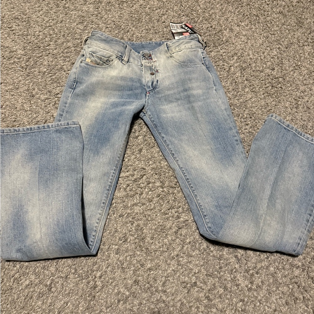 Diesel Men’s Light Blue Denim Jeans 27x30